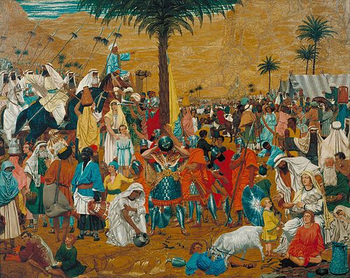 The Flight out of Egypt, 1849, Richard Dadd