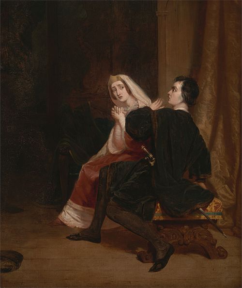 Hamlet and his Mother; The Closet Scene, 1846, Richard Dadd