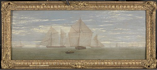 Sailing Ship, 1861, Richard Dadd