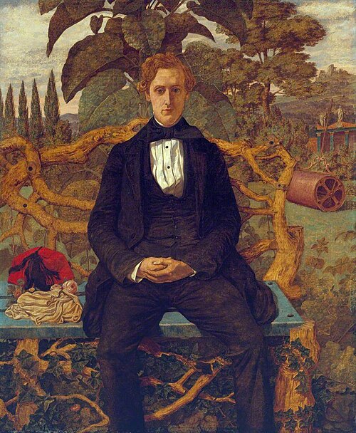Portrait de jeune homme, 1853, Richard Dadd