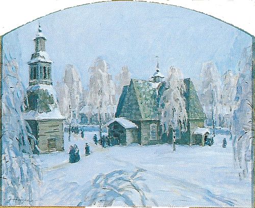 Jyväskylä Old Town Church, 1920, Jonas Heiska