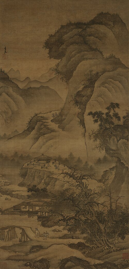 Pavilion in Lofty Mountains, , Li Zai