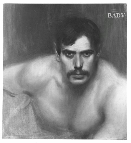 Half-length. ............, 1903, Franz von Stuck