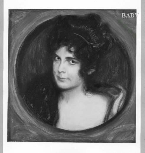 Female head, 1888, Franz von Stuck