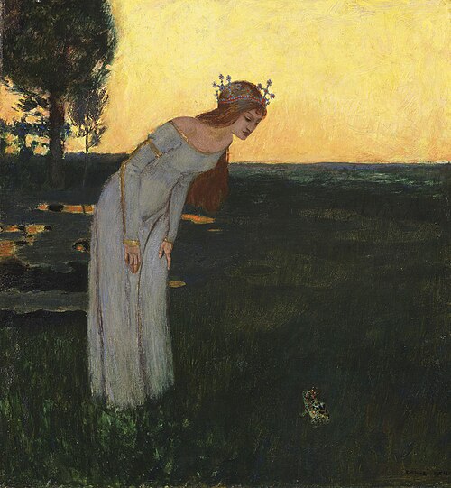 The Fairy Tale of the Frog King, 1891, Franz von Stuck