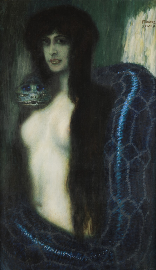 The Sin, 1909, Franz Stuck