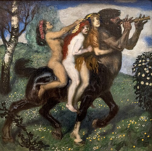 The Ride, 1903, Franz Stuck