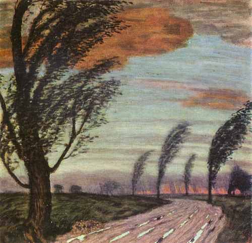 Sturmlandschaft, 1920, Franz Stuck