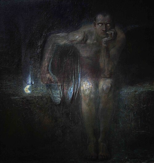 Lucifer, 1890, Franz Stuck
