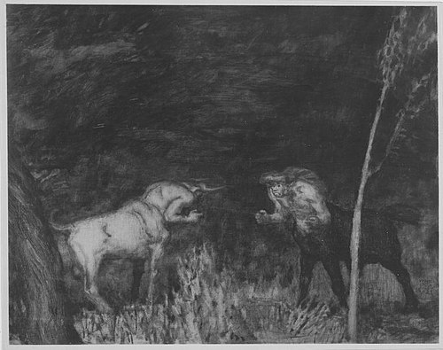 Begegnung, 1921, Franz Stuck