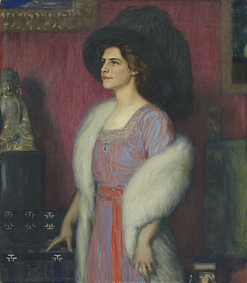 Gertrud Littmann, 1911, Franz Stuck