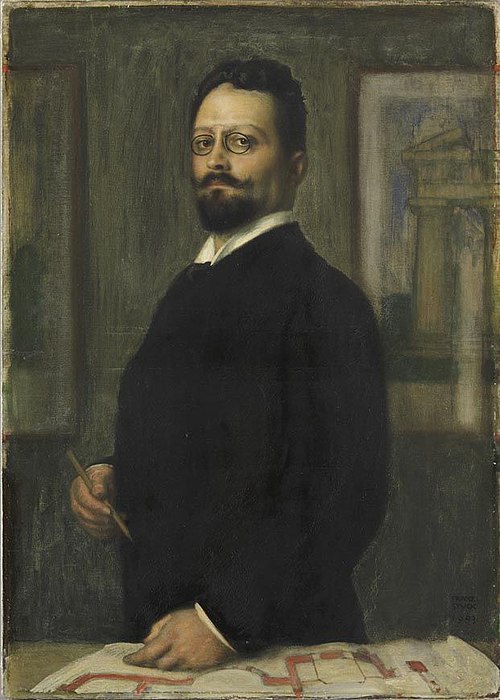 Der Architekt Max Littmann, 1903, Franz Stuck