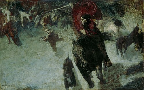 Die Wilde Jagd, 1889, Franz Stuck