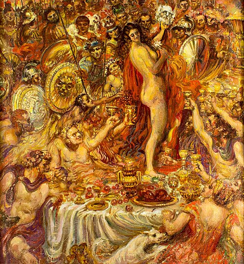 Bacchanal, 1907, Henry de Groux