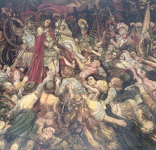 Mocking of Christ, 1889, Henry de Groux