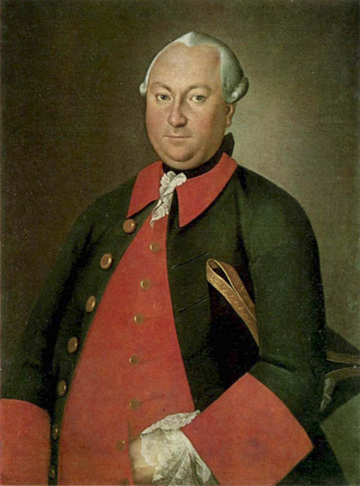 Portrait of Tishin, 1764, Ludwig Christinec
