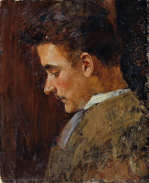 Rudolf Steindl, Schwager des Künstlers, 1895, Koloman Moser