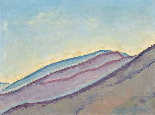 Berghänge, 1913, Koloman Moser
