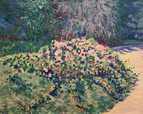 Corbeille de géraniums, 1909, Georgette Agutte