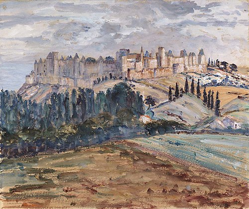 Ancient Castle, 1903, Georgette Agutte