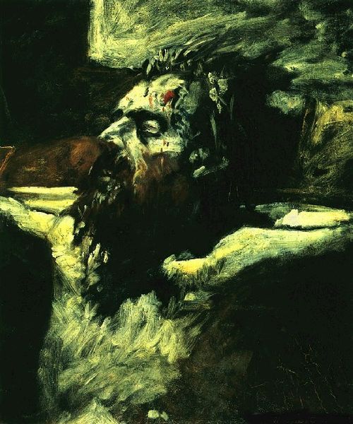 Head of the crucified Christ, 1892, Nikolaï Iarochenko