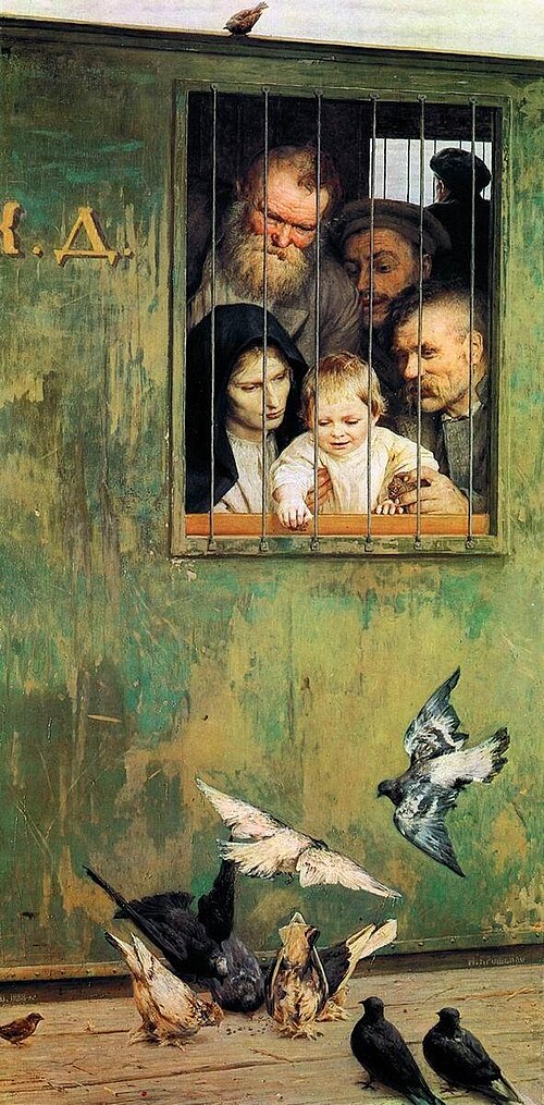 Everywhere life, 1888, Nikolai Yaroshenko