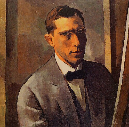 Self-portrait, 1914, Albert Weisgerber