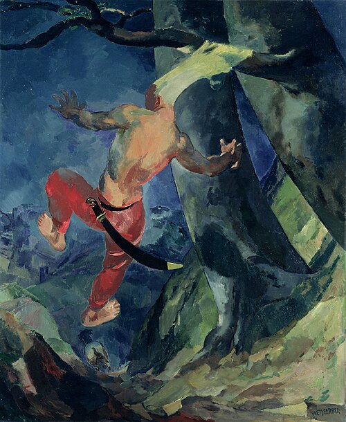 Absalom, 1914, Albert Weisgerber