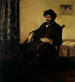 Der Dichter Ludwig Scharf, 1905, Albert Weisgerber
