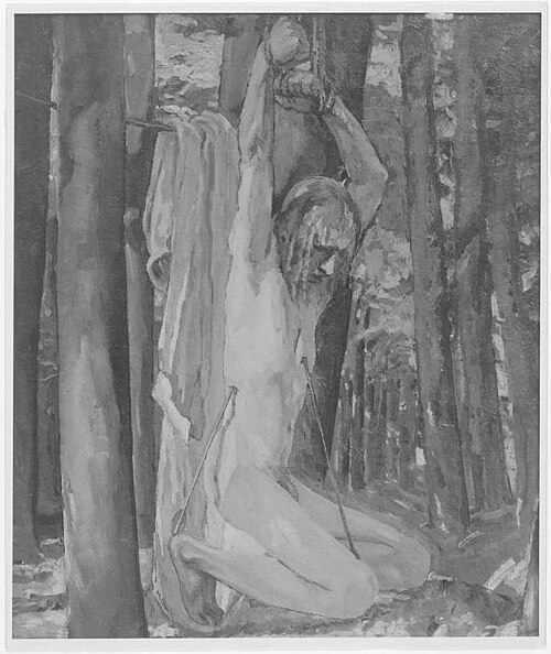 Hl. Sebastian, 1910, Albert Weisgerber