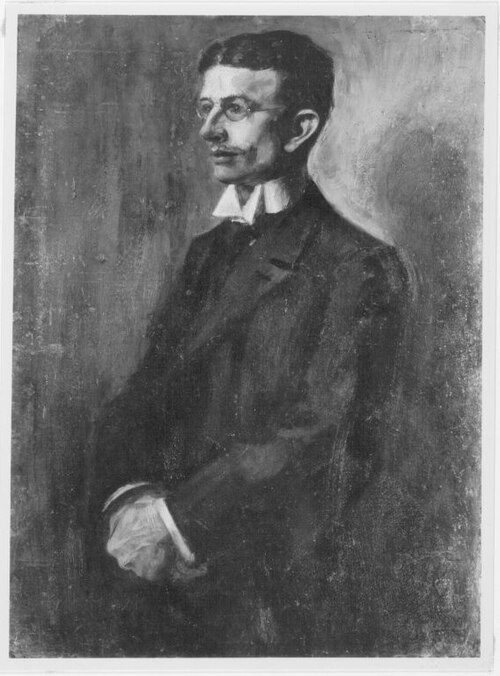 Der Maler Wilhelm Koeppen, 1901, Albert Weisgerber