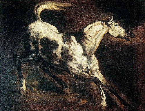 A Frightened Horse, , Antoine-Louis Barye