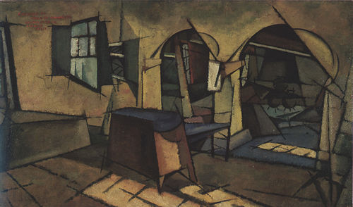 Cozinha da Casa de Manhufe, 1913, Amadeo de Souza-Cardoso