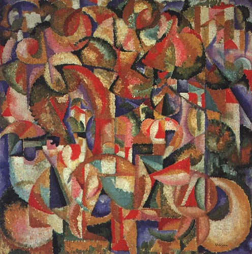 Les Cavaliers, 1913, Amadeo de Souza-Cardoso
