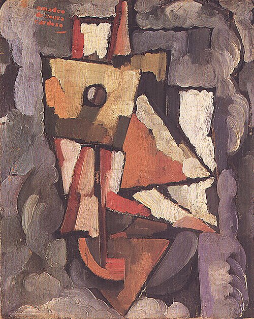 Painting, 1914, Amadeo de Souza-Cardoso