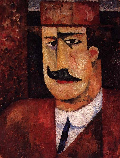 Portrait of Francisco Cardoso, 1912, Amadeo de Souza-Cardoso