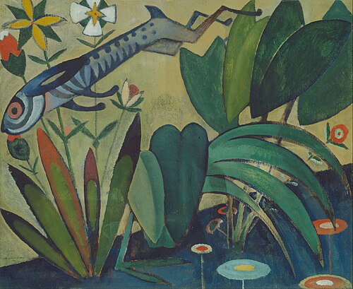 Le Saut du Lapin, 1911, Amadeo de Souza-Cardoso