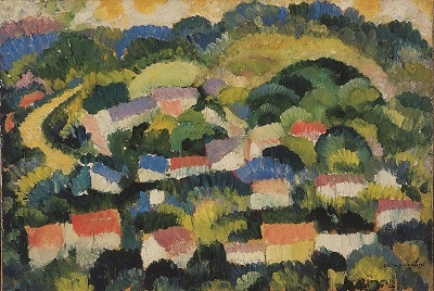 Paysage, 1910, Amadeo de Souza-Cardoso