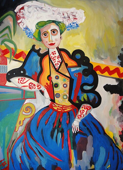 A Woman, 1908, Amadeo de Souza-Cardoso