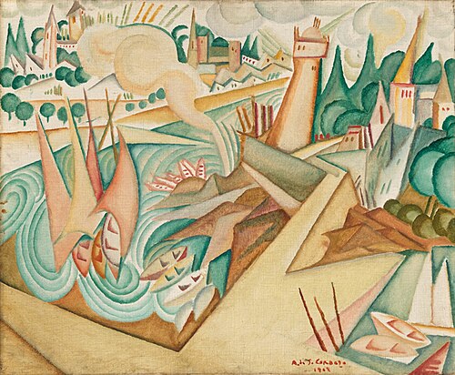Paysage, 1912, Amadeo de Souza-Cardoso