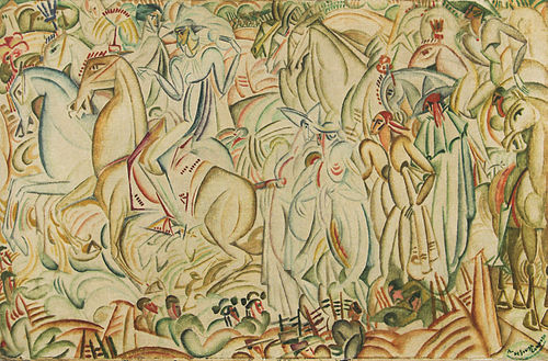 Avant la Corrida, 1912, Amadeo de Souza-Cardoso