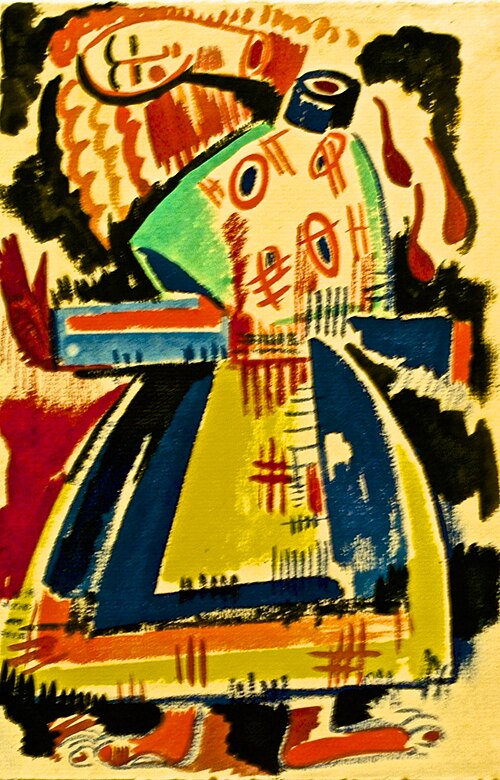 Mutilated Woman - Crushing of Grace, 1914, Amadeo de Souza-Cardoso