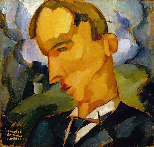Sadnesses, Head, 1913, Amadeo de Souza-Cardoso