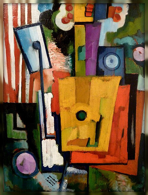 Life of Instruments, 1916, Amadeo de Souza-Cardoso