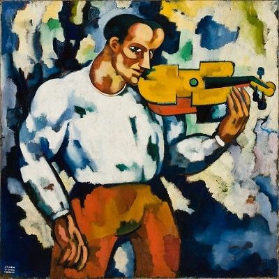 Deaf Music, 1914, Amadeo de Souza-Cardoso