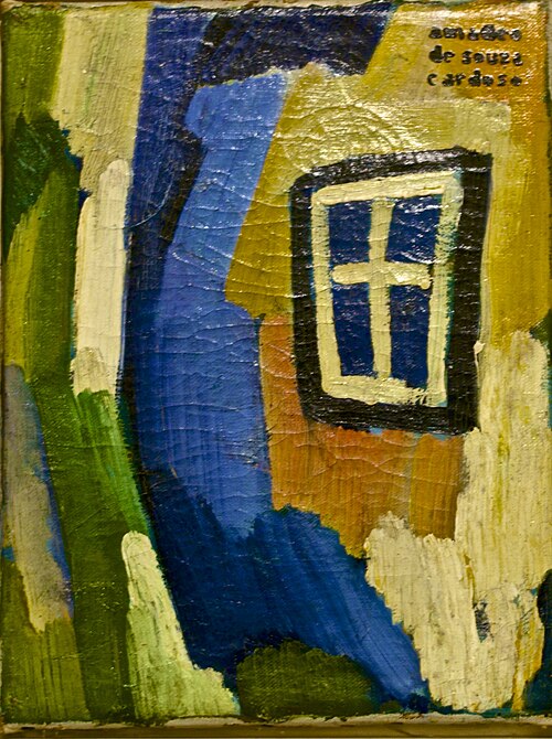 Blue window, 1915, Amadeo de Souza-Cardoso