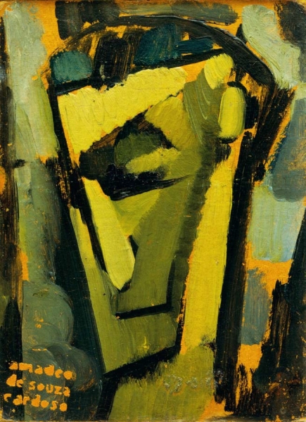 Head (MNAC), 1913, Amadeo de Souza-Cardoso