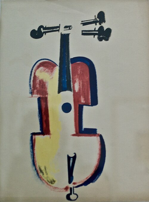 Cello, 1915, Amadeo de Souza-Cardoso