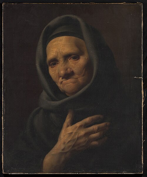 Portrait de vieille femme, , Fedor Petrovich Chumakov
