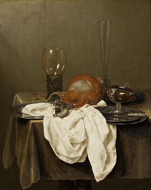 A Still Life on a Table, 1644, Gerrit Willemsz. Heda